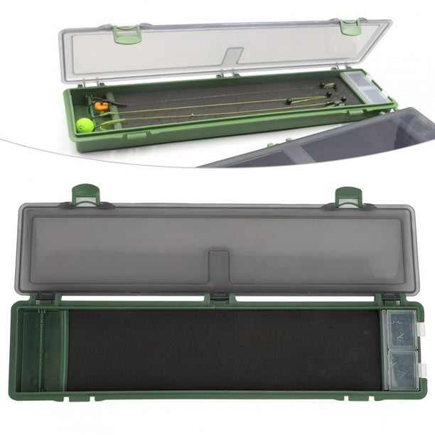 Tbest Green Lure Bait Storage Box, Fishing Tackle Box, For Sea/Fresh  Fishing Anglers Outdoor Angling Fishermen