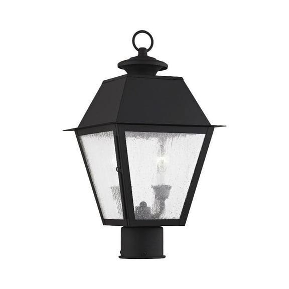 Livex Lighting Mansfield 2 Light Outdoor Post Lantern
