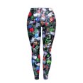 thumbnail image 4 of Mujeres Niñas Navidad Leggings Flaco Navidad Jingle Bell Impreso Cintura alta Elástico Medias Pantalones Pantalones de yoga Fridja nalpqowj15887, 4 of 7