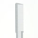 thumbnail image 4 of Peine de peluquero profesional antiestático, peine , peine de peluquería Plata Zulema Flat Top Hair Comb, 4 of 8