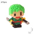 thumbnail image 4 of Blocs de Construction mini Anime Luffy Joe Ba Sorong Chopper Modèle 3D Bricolage Assemblage Modélisation Figurine Éducative Jouet, 4 of 5