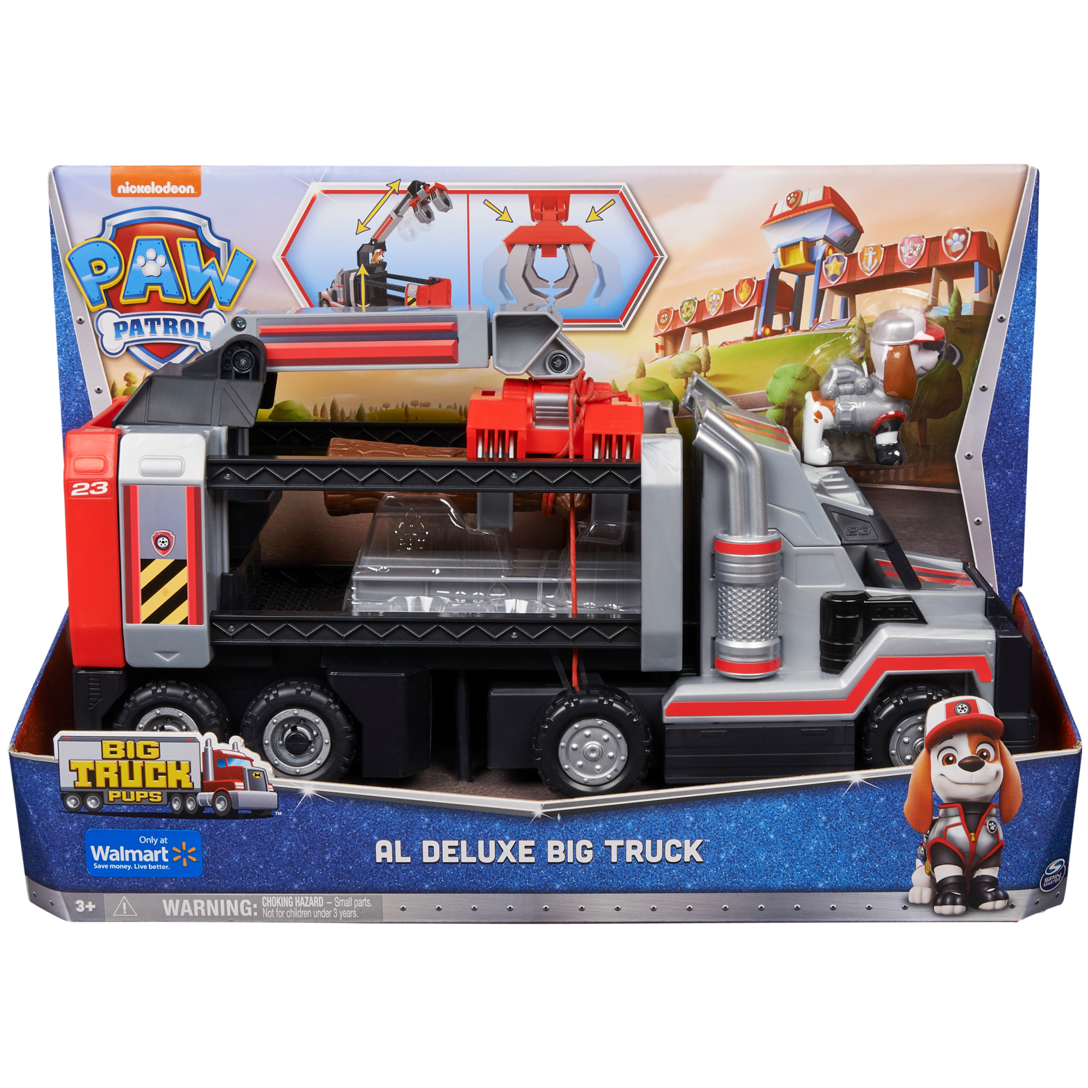 PAW Patrol, Al’s Deluxe Big Truck Toy with Moveable Claw Arm and Accessories - image 2 of 8