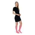 thumbnail image 6 of Women's 6-Pack Knee High Socks - Combed Cotton Blend, Over The Calf (20"), Fits US 9-11, 6 of 6