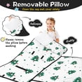 thumbnail image 3 of White Christmas Tree Pattern Toddler Nap Mats for Kids Preschool,50"x20" Sleeping Mat Bag or Kids,Toddler Sleeping Bag,Toddler Nap Mat or Daycare, 3 of 6