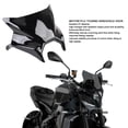 thumbnail image 3 of Motorcycle Windscreen Deflector, Motorcycle Windshield Spoiler Rugged Easy Installation Impact Proof with Mounting Bracket for Cycling, 3 of 7