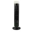 thumbnail image 1 of Bamboohart 13-Inch 2-Speed Remote Control Bladeless Tower Fan, 1 of 7