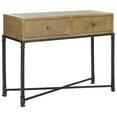 thumbnail image 2 of SAFAVIEH Julian 2-Drawer Console Table Natural, 2 of 3