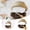 Khaki, variant on 17cm Fashion Doll Clothes Set Trendy Knit Outfits for Collectible Dolls