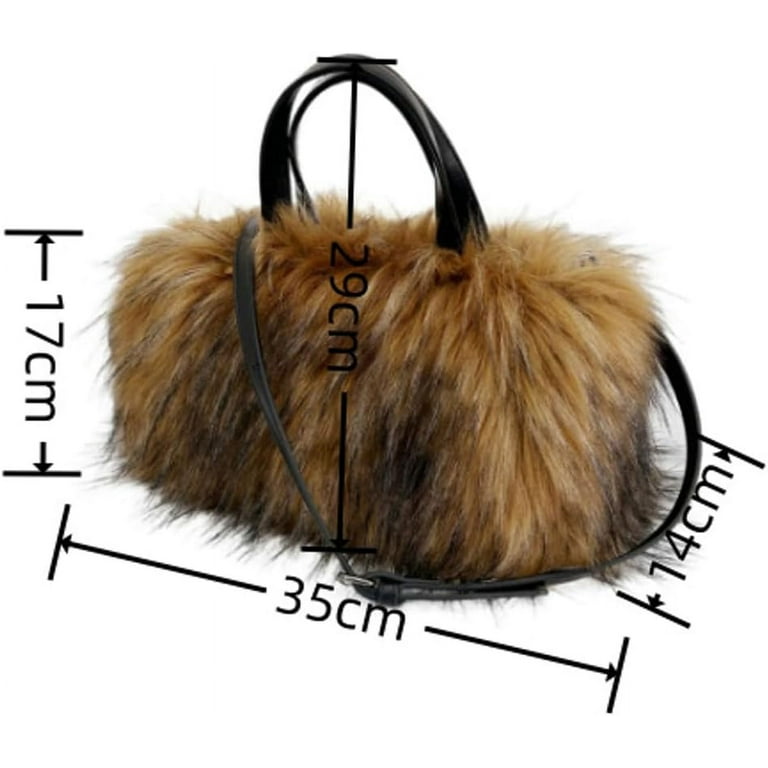【FILTH】HAIRY FUR OVERSIZED SHOULDER BAG FILTH】HAIRY FUR OVERSIZED SHOULDER BAG FILTH】HAIRY FUR