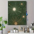 thumbnail image 4 of Sunburst Celestial Abstract Canvas Print, Wall Art for Living Room, Bedroom, Office, Dining Room, Hallway, 4 of 8