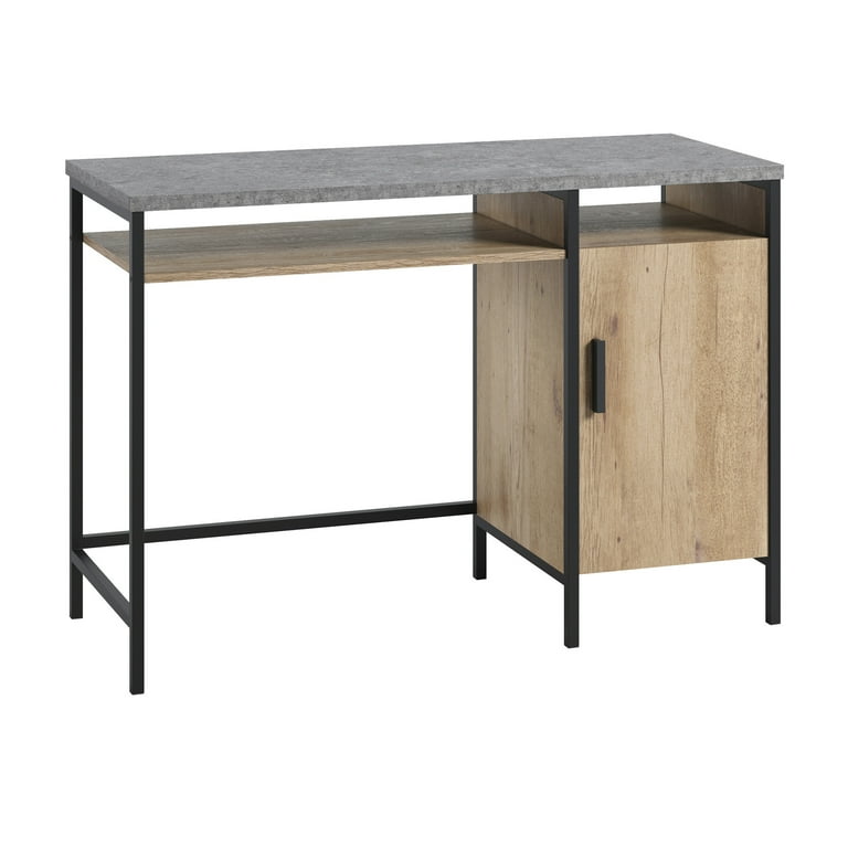 Sauder wood and metal desk discount