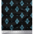 thumbnail image 1 of Soimoi Cotton Poplin Fabric Filigree Damask Fabric Prints By Yard 42 Inch Wide, 1 of 3