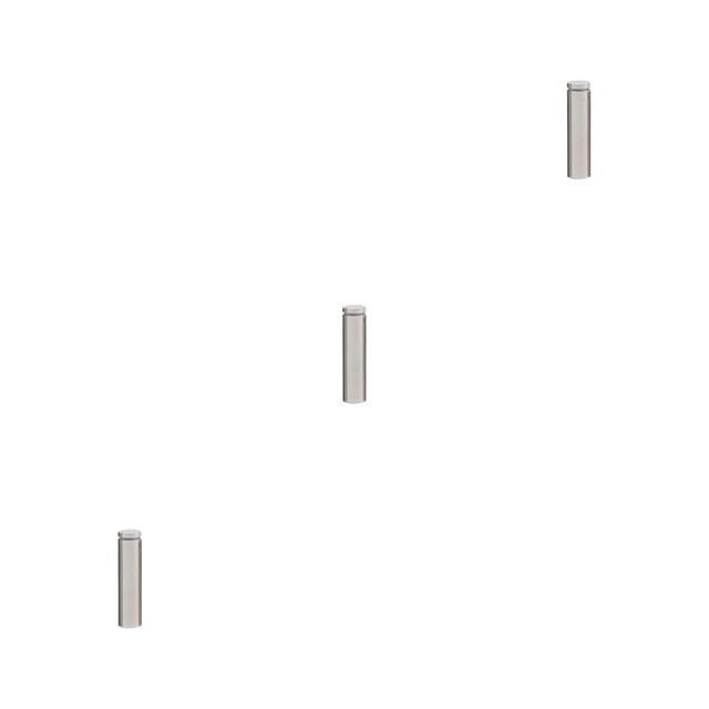 Kenally Tornillo publicitario Hueco Alto brillo Fácil instalación Espejo de vidrio Clavo Tuerca ligera Perno Capacidad de carga fuerte 19x80 mm Type1 NO1 Kenally CBP386097