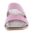 thumbnail image 3 of Sam Edelman Womens Vena Leather Cork Wedge Sandals, 3 of 3