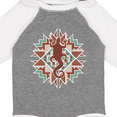 thumbnail image 4 of Inktastic Southwestern Native Pattern Lizard Boys or Girls Long Sleeve Baby Bodysuit, 4 of 5