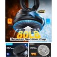 thumbnail image 3 of Magnetic Suction Cup Phone Mount for Magsafe, 360° Adjustable Car Holder, Pocket Size Foldable Mount, Cell Holders Your iPhone 17 16 15 14 13 12 Series, 3 of 5