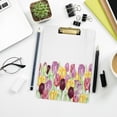 thumbnail image 7 of FMSHPON Spring Farm Tulip Flower Clipboard Hardboard Wood Nursing Clip Board and Pull for Standard A4 Letter 13x9 inches, 7 of 7