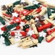 thumbnail image 5 of 10 Uds árbol de Navidad copo de nieve guante alce foto de madera Clip pinza para la ropa decoración Peg, 5 of 5