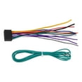 thumbnail image 4 of 16 Pin Spare Car Stereo Radio Wiring Harness CD Player Plug Cable For Kenwood Radios And Other Models Car Electronics Accessorie, 4 of 11