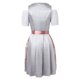 thumbnail image 3 of WILLBEST Vestidos de Verano para Mujer Trajes de Mujer Primavera y Otoño 2024 En Europa y Estados Unidos Ropa de Sirvienta para Mujer Vestido de Tirantes de Manga Corta Grande, 3 of 3