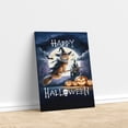 thumbnail image 3 of Happy Halloween Maine Coon Witch Pumpkins Bats Vertical Matte Canvas Poster Cat Lover Kitten Owner Gifts Wall Art Home Decor - 13012, 3 of 5