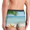 thumbnail image 5 of Haiem Starfish in Beach Men's Boxer Briefs, Every Day Comfort Stretch Cotton Moisture-Wicking Underwear-Large, 5 of 9