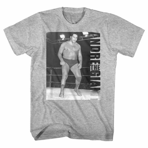 Andre The Giant Real G Gray T-Shirt