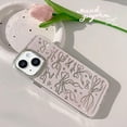 thumbnail image 3 of for iPhone 14 Case Pink Bow Cute Coquette Ribbon Design for Women Girls Teens Aesthetic Bows Protective Phone Cover for iPhone 14, 3 of 5
