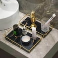 thumbnail image 1 of kurtrusly Rack de Rangement Multi-Couches Boîte de Rangement Parfum Bijoux Conteneur Panier S Monocouche Noir, 1 of 8