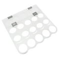 thumbnail image 7 of Supvox Transparent Vinyl Roll Stand with 15 Holes for Sturdy Lightweight Paper and Craft Storage, 7 of 7