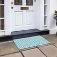 thumbnail image 2 of Dalyn Hinton Area Rug HN1-Aqua HN1AQ20X30 Aqua, 1'8" x 2'6", 2 of 4