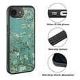 thumbnail image 2 of WIRESTER Shockproof Soft Rubber Cover Case for Apple iPhone 16e 6.1" 2025, Almond Blossom Van Gogh, 2 of 5