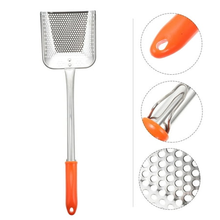 

UPGRATOR 1Pack Slotted Ladle for Filtering and Skimming in Cooking 11.8x5.5x2.2in