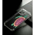 thumbnail image 5 of Cool Sea Turtle Clear Case for iPhone 14 Pro,Aesthetic Art Design Case for Men Women,Unique Soft Transparent TPU Bumper Case Cover, 5 of 5