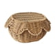 thumbnail image 2 of Cesta de pan tejida, cesta para almacenar alimentos, cesta multifuncional con tapa S, 2 of 9