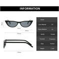 thumbnail image 2 of Vintage Cateye Sunglasses Women Retro Small Cat Eye Sun Glasses Colorful Eyewear For Female, 2 of 8