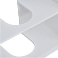 thumbnail image 2 of Bathroom Storage Cabinet: U-Shape Under Sink Cabinet with Adjustable Shelf and White + Gray Finish, 2 of 9