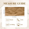 thumbnail image 2 of Camino de mesa Ase'm, 3 piezas, 89 x 305 cm, gasa caqui, 10 pies, 2 of 7