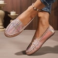 thumbnail image 5 of Willtoo Women's Comfortable Loafers Slip On Business Casual Dress Shoes Lightweight Office Work Flats Everyday Walking Shoes for Women, 5 of 6