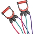 thumbnail image 5 of Lifeline USA Exercise Fitness Training PowerArc Handles - Black/Red, 5 of 5