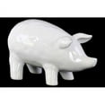 thumbnail image 3 of Large Standing Pig Figurine in Gloss Pink, 3 of 3