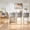 Gray-Gold, variant on Counter Height Bar Stools Set of 2, 27" Modern Island Bar Stools with Back, Velvet Armless Bar Chairs for Home Office Kitchen Island