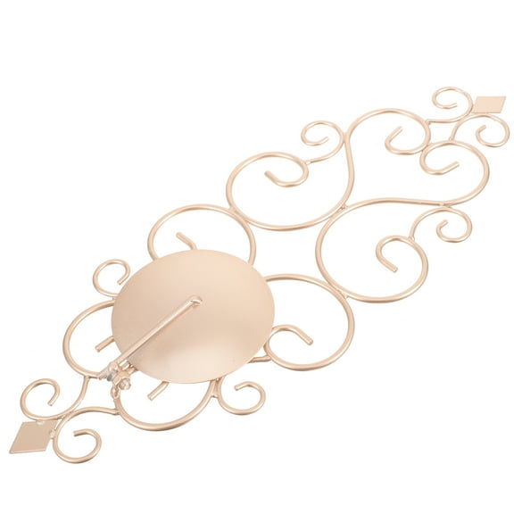 HAMPPLIES Wood Wall Sconces Candle Wall Sconce Iron Foldable Design for Cafe 1Set