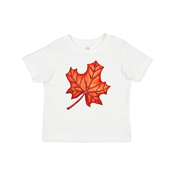 Inktastic Red Canadian Maple Leaf Boys or Girls Baby T-Shirt