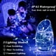 thumbnail image 3 of Mini LED Fairy Lights ZGWJ 20, funciona con pilas, 50 unidades, color azul, 3 of 7
