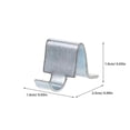 thumbnail image 4 of 10pcs Cabinet Shelf Clips Metal File Cabinet Shelf Clips Heavy Duty Shelving Supports S202412303972, 4 of 4