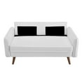thumbnail image 7 of Modway Revive Upholstered Fabric Loveseat in White, 7 of 7