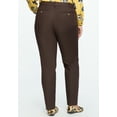 thumbnail image 5 of ELOQUII Women's Plus Size Petite Kady Fit Double-Weave Pant, 5 of 6