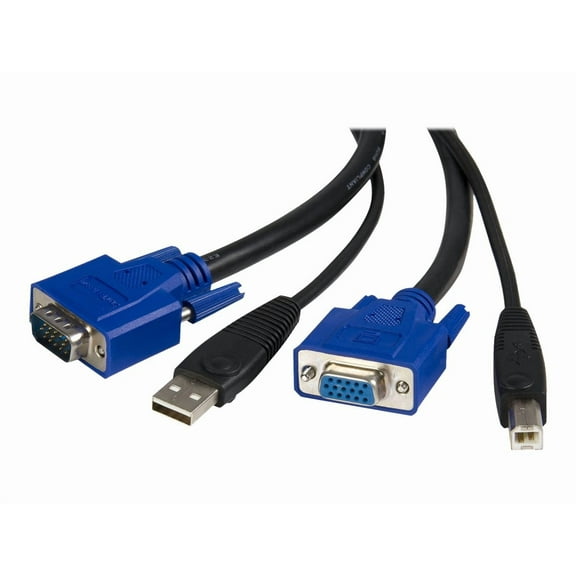 Startech 6 ft 2-in-1 USB KVM Cable