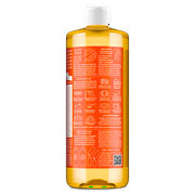 Dr. Bronners Magic Soap - Tea Tree - Pure-Castile Liquid Soap - 32 oz – for face, body wash, hands